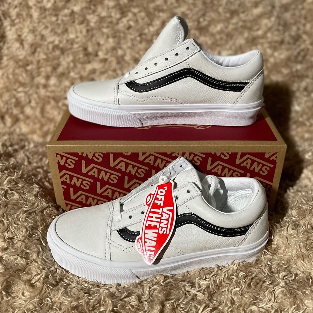 Leather Pop Old Skool Vans
